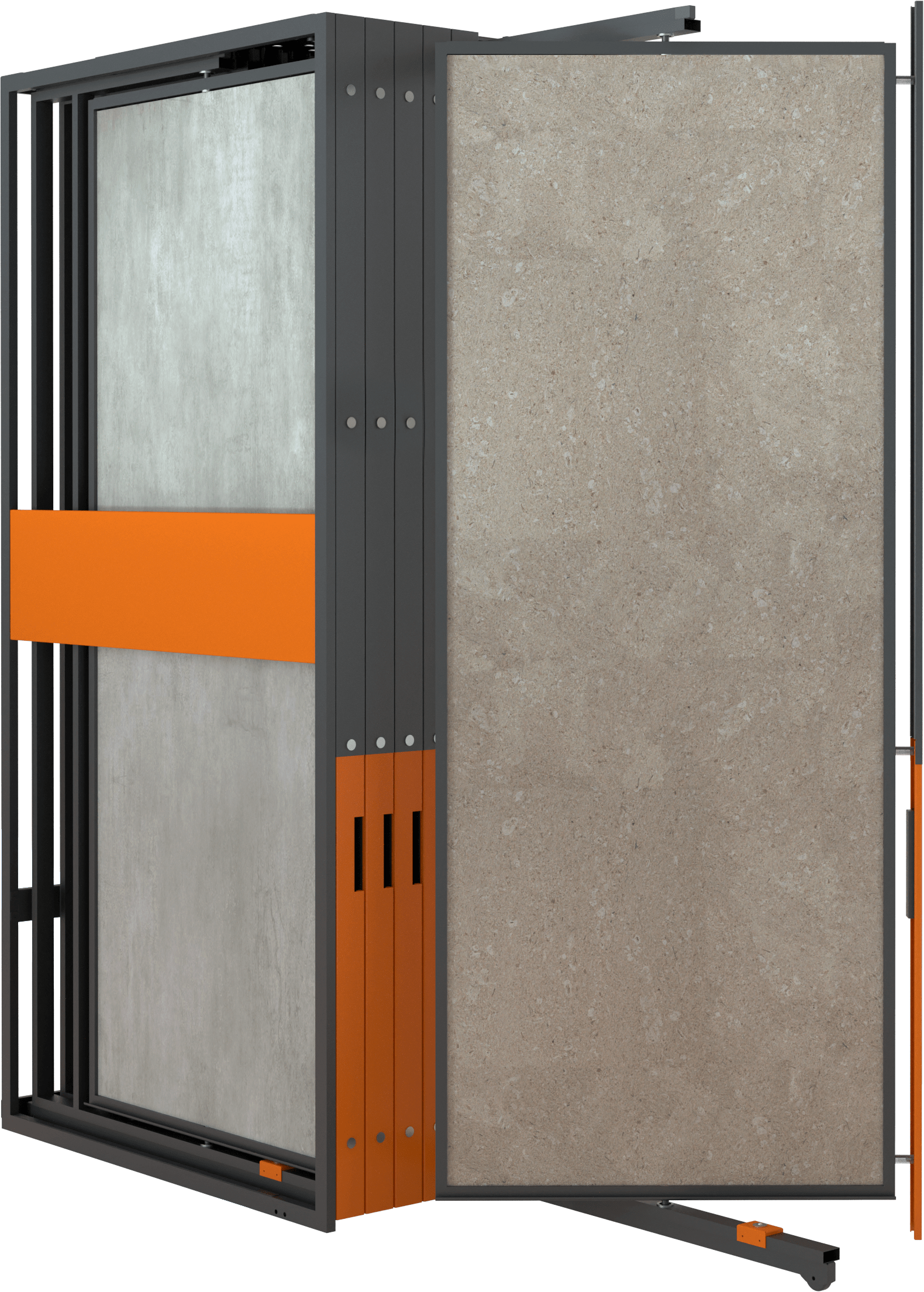 پانل نمایش کاشی مدل pvr