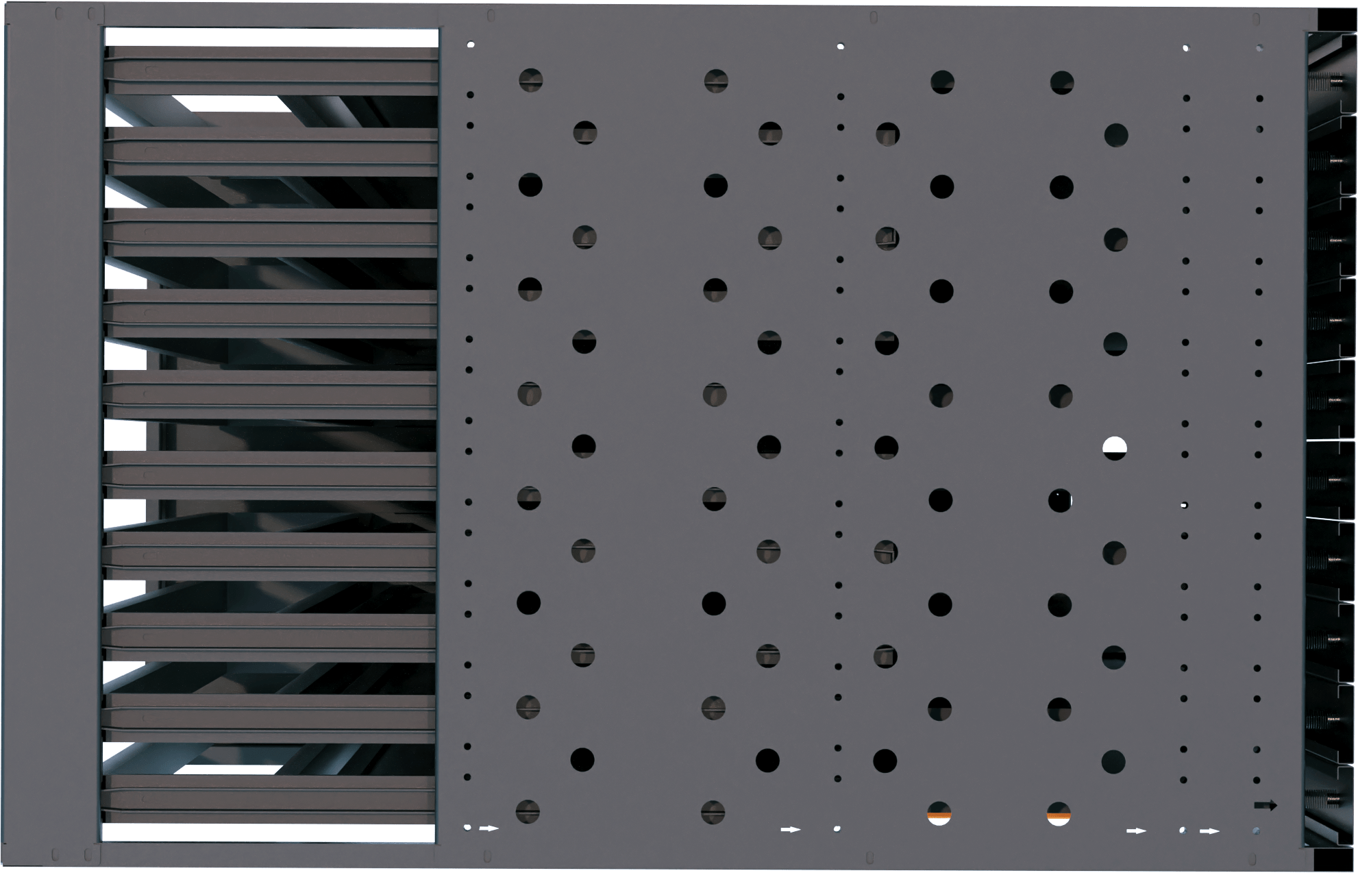 پانل نمایش کاشی مدل pvr